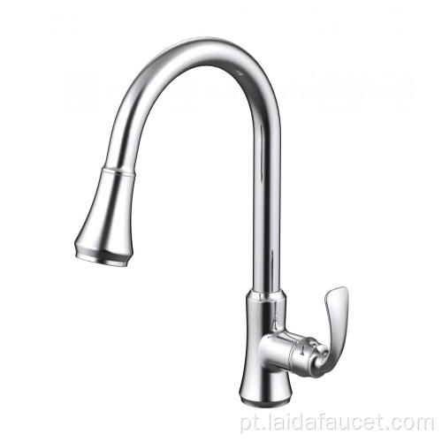 Misturador de cozinha de puxar uma única alça